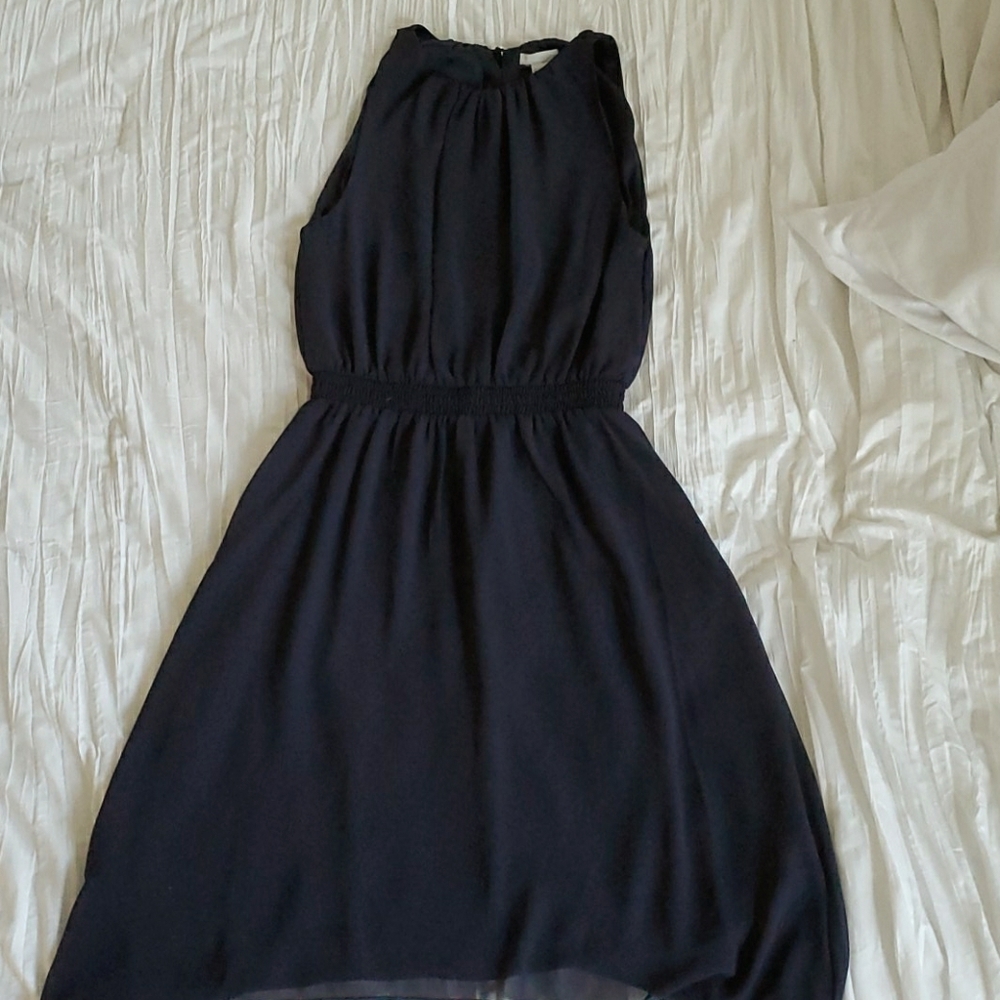 Navy blue dress